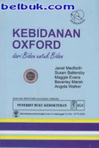 Kebidanan Oxford Dari Bidan Untuk Bidan