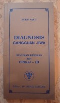 Buku Saku Diagnosa Gangguan Jiwa