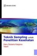 Teknik Sampling Untuk Penelitian Kesehatan