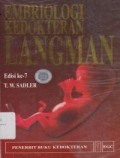 EMBRIOLOGI KEDOKTERAN : LANGMAN