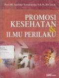 Promosi Kesehatan & Ilmu Perilaku