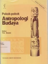 Pokok  Pokok Antropologi Budaya