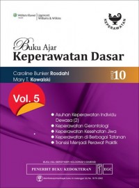 Image of Buku Ajar Keperawatan Dasar Vol.5,  Ed. 10